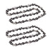 2 x 12 Baumr-AG Chainsaw Chain 12in Bar Spare Part Replacement Suits Pole Saws