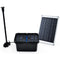 10W Solar Powered Water Fountain Pump Pond Kit with Eco Filter Box