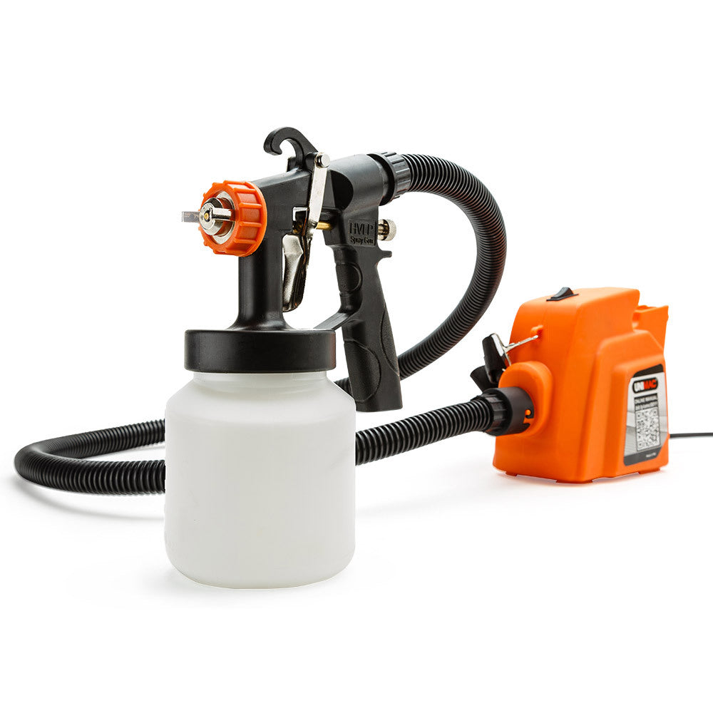 3-Way Nozzle Electric Paint Sprayer Gun HVLP DIY Spray Station 450W