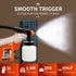 3-Way Nozzle Electric Paint Sprayer Gun HVLP DIY Spray Station 450W