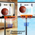 Adjustable Basketball Stand System Kids Hoop Portable Height Rim Ring