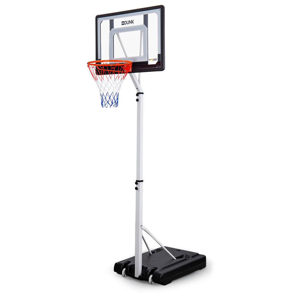 Portable Basketball Hoop Stand System Height Adjustable Net Ring Kids