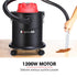 20L 1200W Ash Vacuum Cleaner, for Fireplace, BBQ, Fire Pit