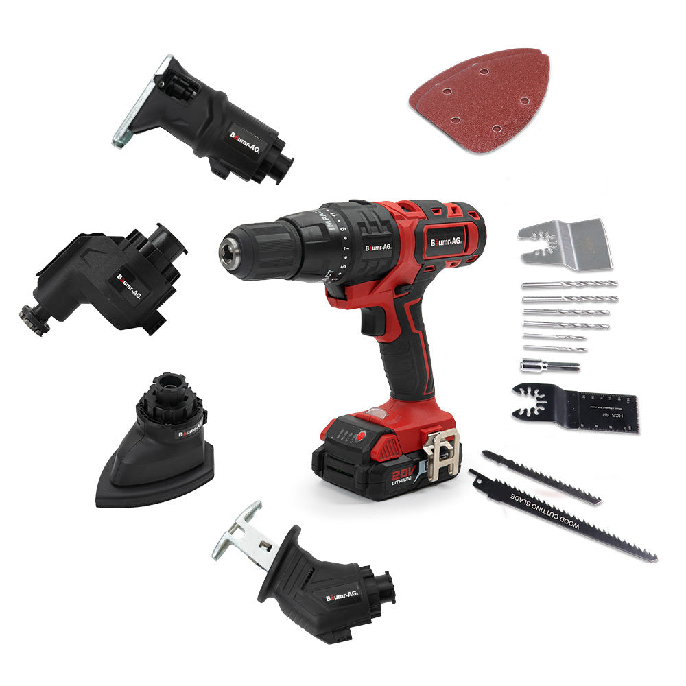 Cordless MT3 Max 20V SYNC 5in1 Combi-Tool Kit, with Battery and Charger
