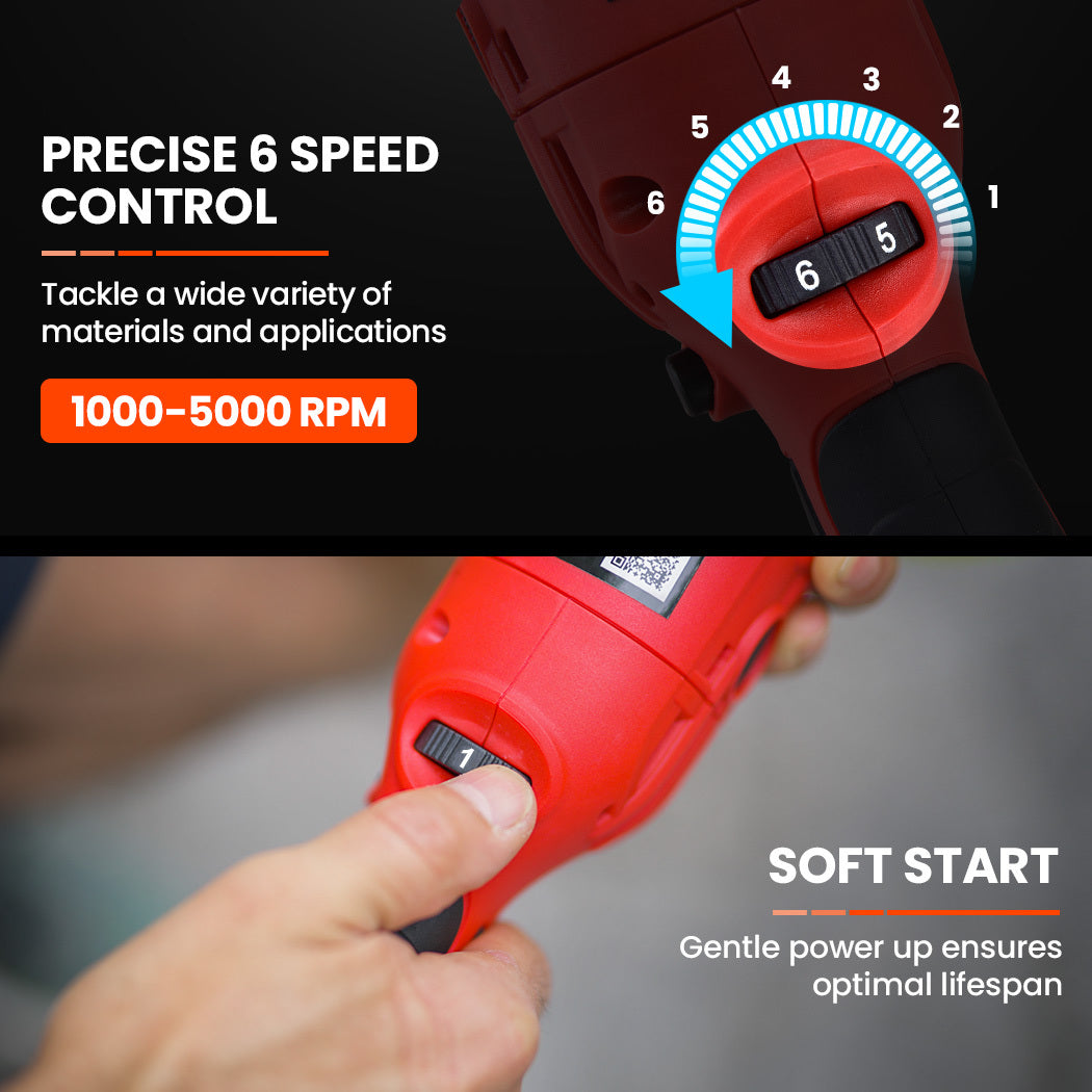 Electric Car Polisher Buffer Dual Action Orbital Polishing Sanding Waxer Sander Machine 720W