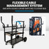 Heavy-Duty 160kg Capacity Welding Cart Trolley, with Consumables Case