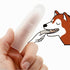 [6-PACK] EARTH Japan Pet Finger Toothbrush for Cats and Dogs