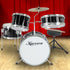 Children's 4pc Drum Kit - Black