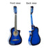38in Pro Cutaway Acoustic Guitar with Bag Strings - Blue Burst