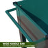 Garden Bed Cart Raised Planter Box 108.5 x 50.5 x 80cm Galvanized Steel - Green