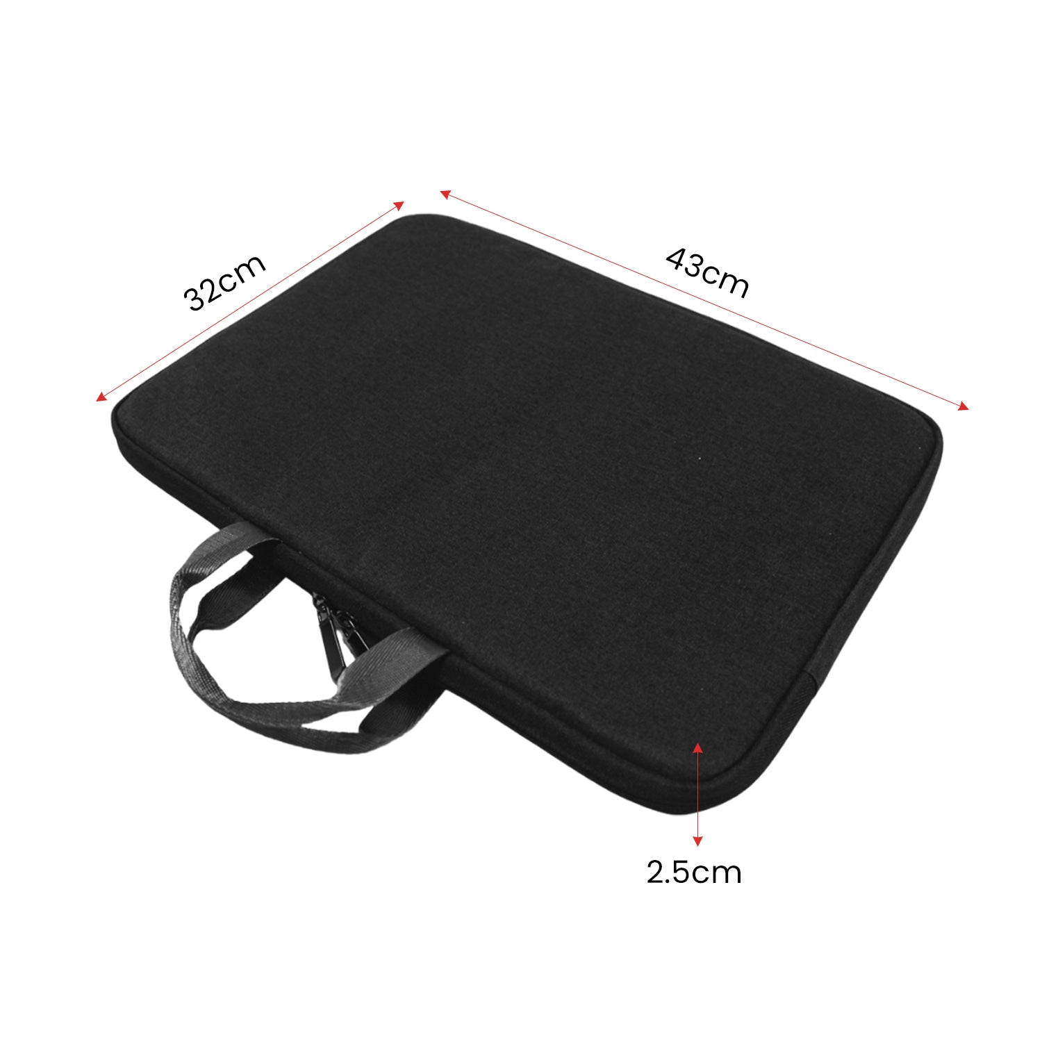 15.6” Water-Resistant Laptop Sleeve Bag