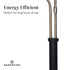 Sarantino LED Metal Table Lamp with 2 Lights Brushed Gold Black Finish