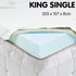 Cool Gel Memory Foam Mattress Topper - King Single