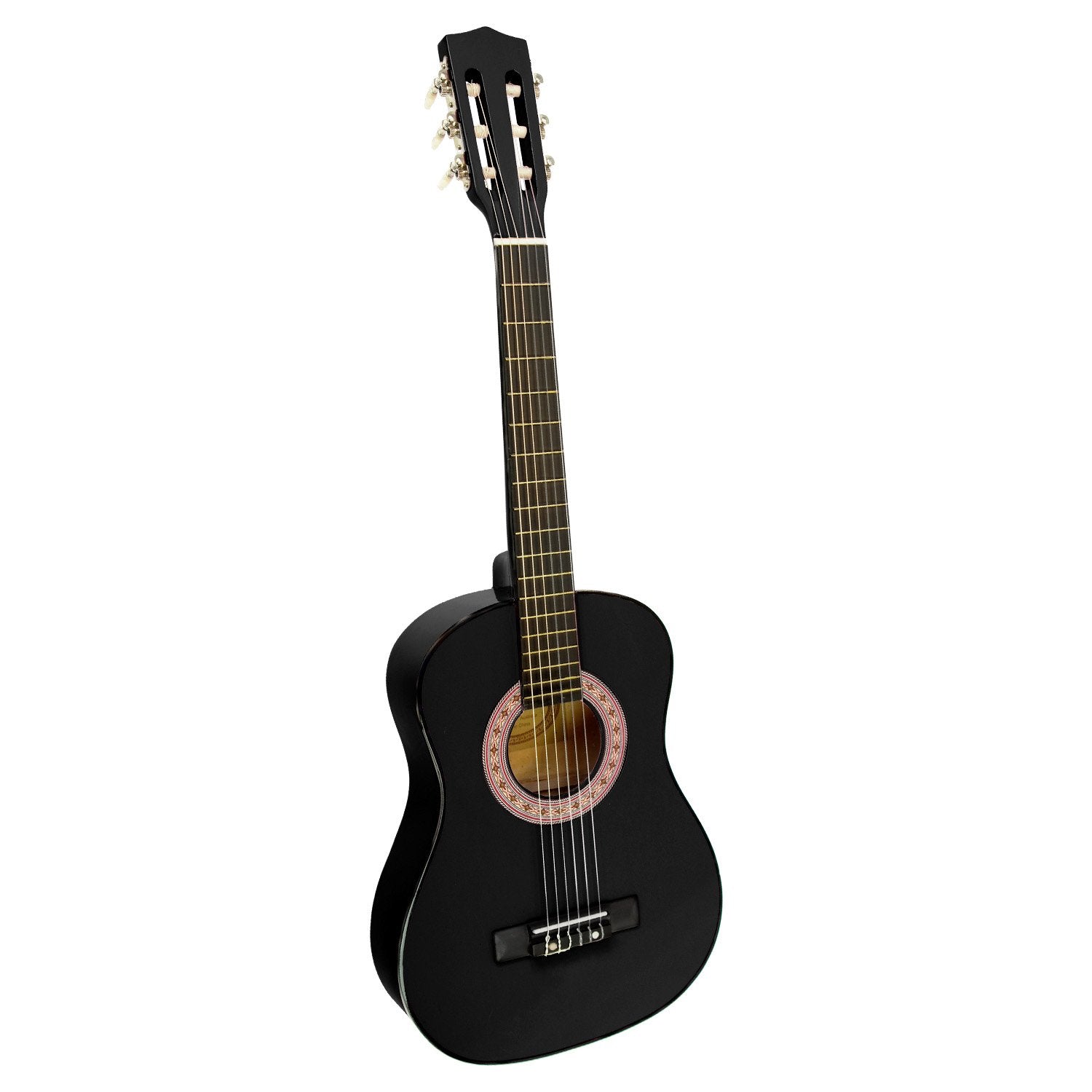 34in Acoustic Children Wooden Guitar - Black