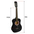 34in Acoustic Children Wooden Guitar - Black