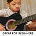 34in Acoustic Children Wooden Guitar - Black