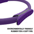 Powertrain Pilates Ring Band Yoga Home Workout Exercise Band Purple