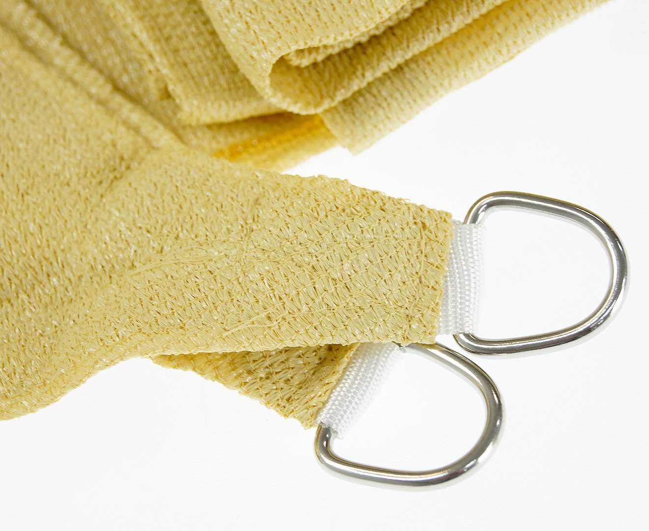 Rectangular Shade Sail Sand: 3m x 4m