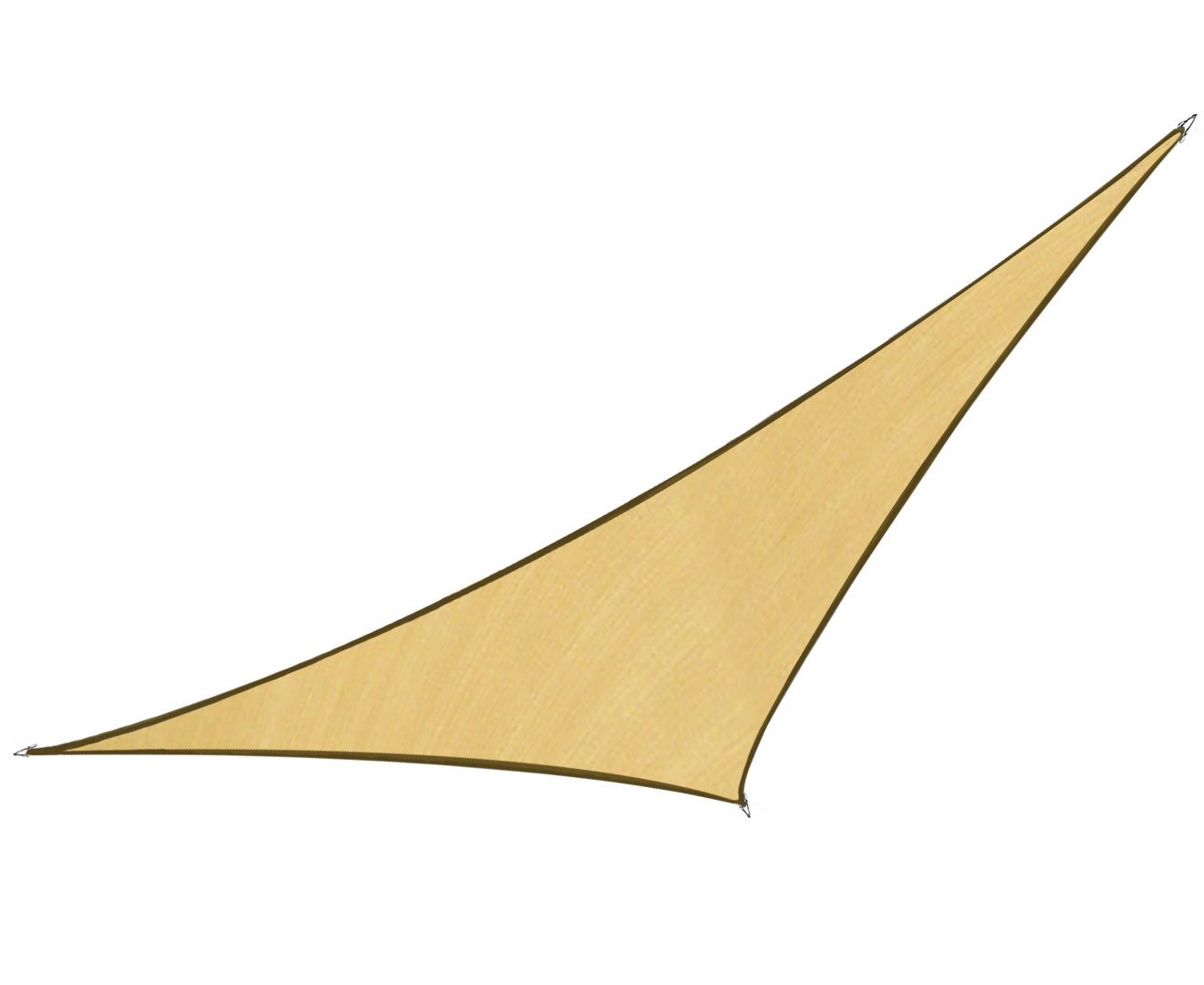 Triangle Shade Sail 5m x 5m x 5m - Sand