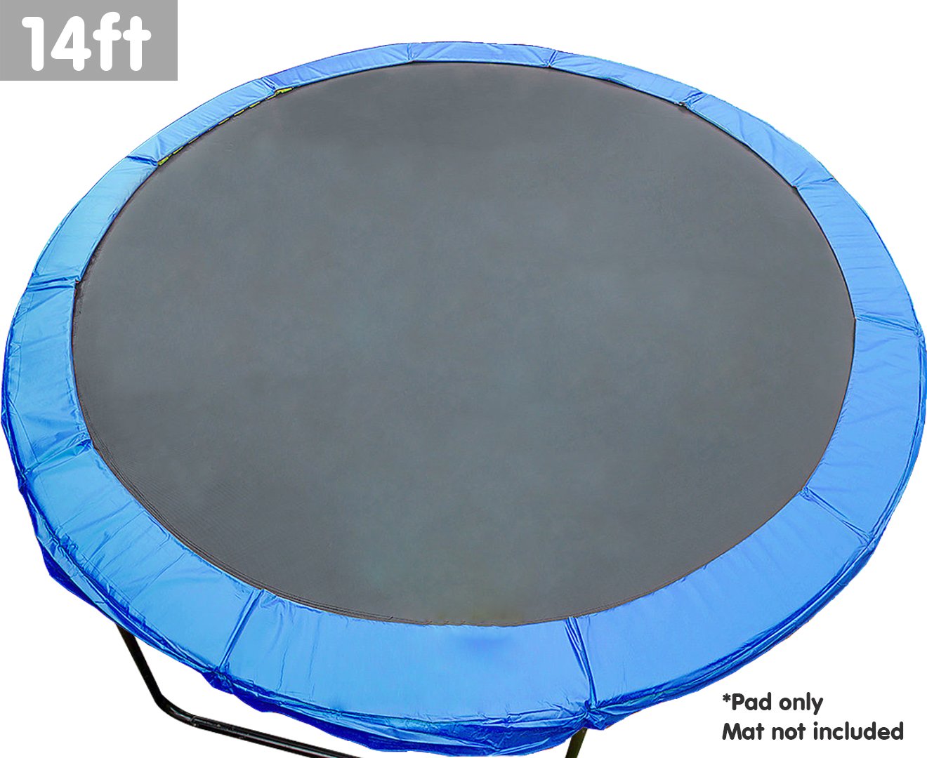 8ft Replacement Reinforced Outdoor Round Trampoline Safety Spring Pad Cover 14 Feet