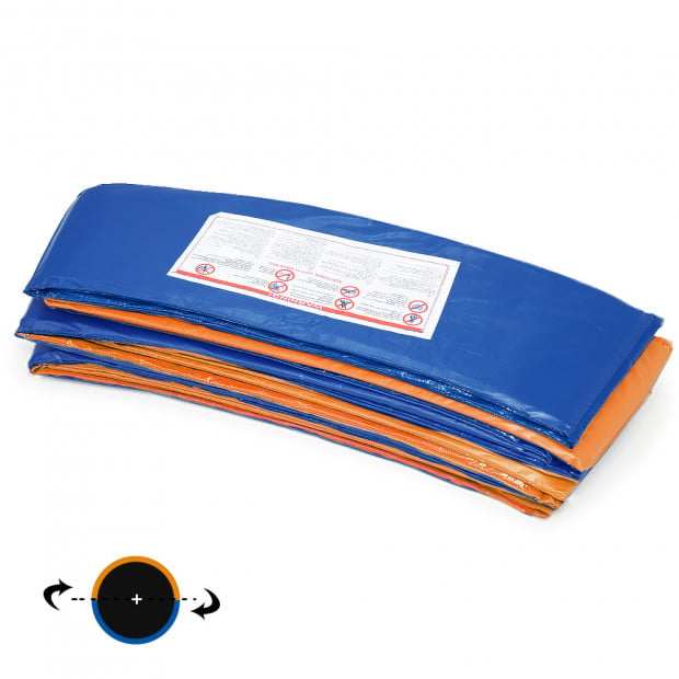 12ft Trampoline Reversible Replacement Pad Round - Orange/Blue