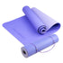 Eco-friendly Dual Layer 8mm Yoga Mat | Light Purple | Non-slip Surface And Carry Strap For Ultimate Comfort And Portability