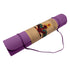 Eco-friendly Dual Layer 6mm Yoga Mat | Royal Purple | Non-slip Surface And Carry Strap For Ultimate Comfort And Portability