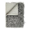Luxury High Pile Non Slip Chenille Bath Mat Silver 50x80cm 3000GSM