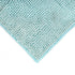 Microfiber Shower & Bathroom Bath Mat Non Slip Soft Pile Design (Aqua)