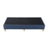Metal Bed Frame Mattress Foundation Blue  Double