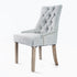 French Provincial Dining Chair Oak Leg AMOUR GREY