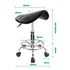 4X Swivel Salon Barber Stool Chair Saddle Type BLACK