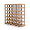 Timber Wine Rack Storage Cellar Organiser 42 Bottle