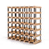 Timber Wine Rack Storage Cellar Organiser 42 Bottle