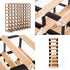 Timber Wine Rack Storage Cellar Organiser 72 Bottle