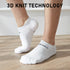 4X Rexy Seamless Sport Sneakers Socks Large Non-Slip Heel Tab MULTI COLOUR