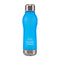 Mineral Maker MORBIDO Alkaline Filter Water Bottle + a Mineral Stone Pouch BLUE