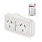 Sansai Surge Protected Adaptor Double Left Hand