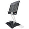 Adjustable Laptop Stand Foldable Tablet Book PC Holder Desk BLACK