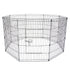 Pet Playpen Foldable Dog Cage 8 Panel 42in