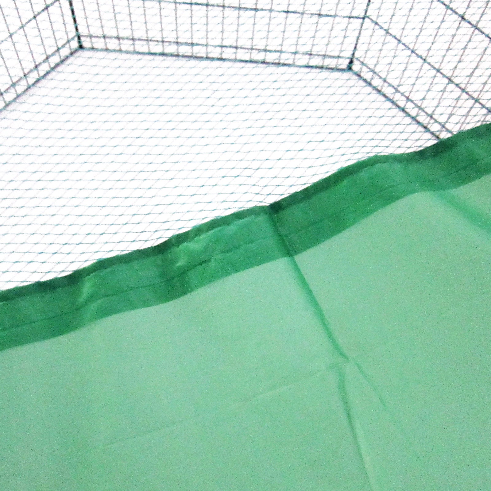 Net Cover Green for Pet Playpen Dog Cage 24in