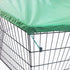 Net Cover Green for Pet Playpen Dog Cage 24in