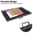 Wire Dog Cage Crate 42in with Tray + Cushion Mat + PINK Cover Combo