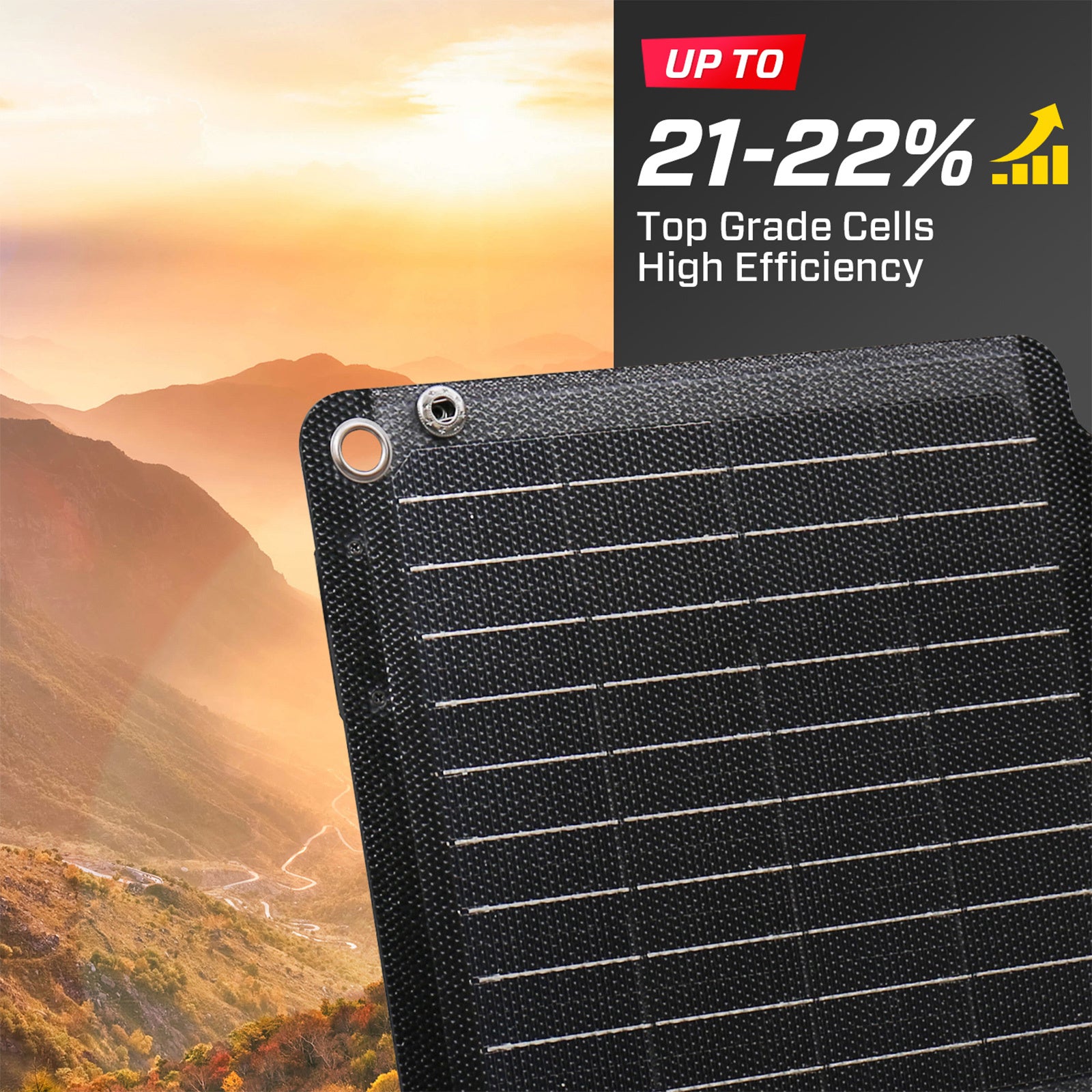 200W Solar Panel Portable Charger  Power Generator Foldable