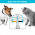 YES4PETS 8 x Pet Dog Cat Fountain Filter Replacement Activated Carbon Ion Exchange Resin Triple Filtration System Automatic Water Dispenser Compatible