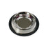 2 x S Stainless Steel Pet Bowl Water Bowls Portable Anti Slip Skid Feeder Dog Cat