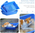 Lift and Sift Self Cleaning Kitty Litter Trays Cat Litter Tray Toilet Sifting Slotted Trays