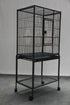 135cm Bird Cage Parrot Aviary Pet Stand-alone Budgie Perch Castor Wheels