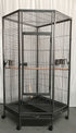 YES4PETS 162cm Large Corner Bird Cage Pet Parrot Aviary Perch Castor Wheel