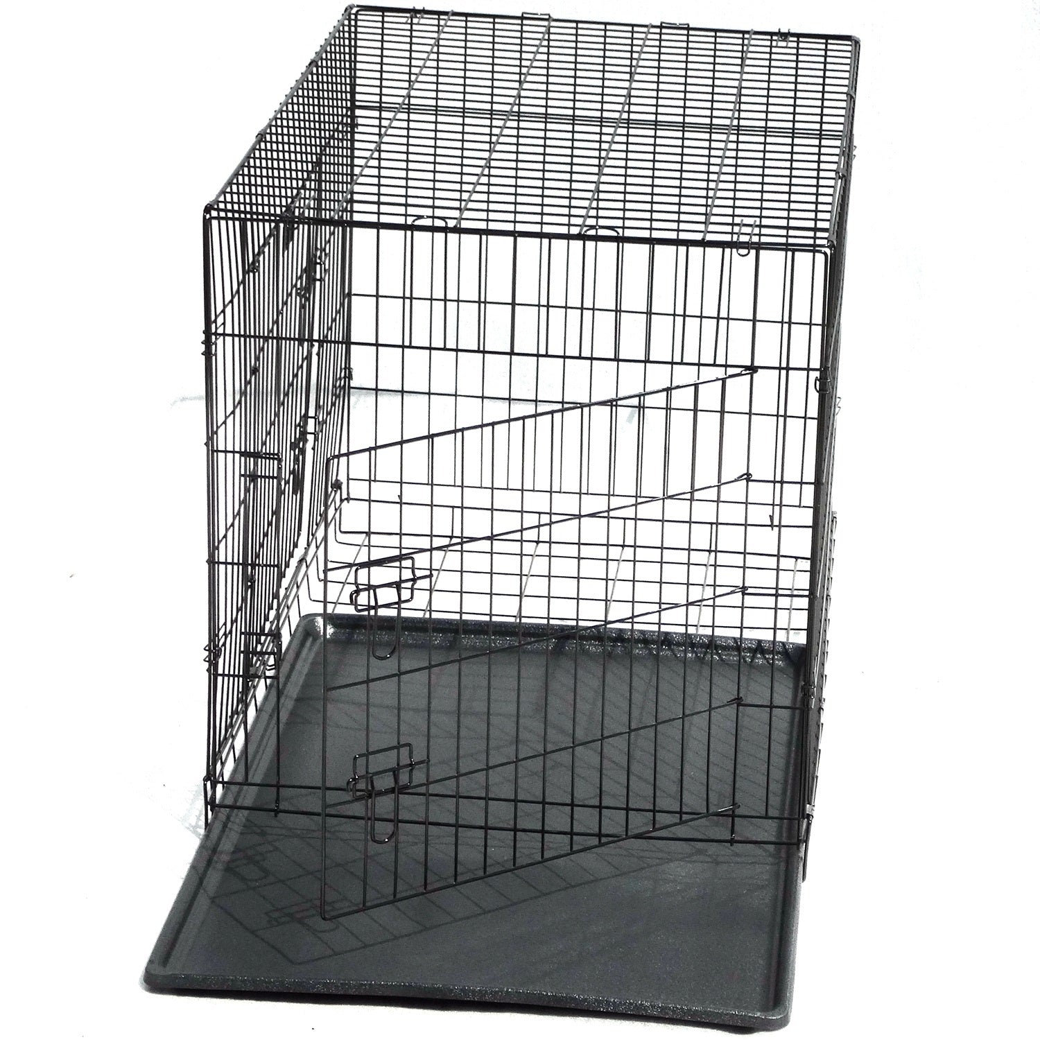 42' Collapsible Metal Dog Cat Puppy Rabbit Puppy Crate Cage